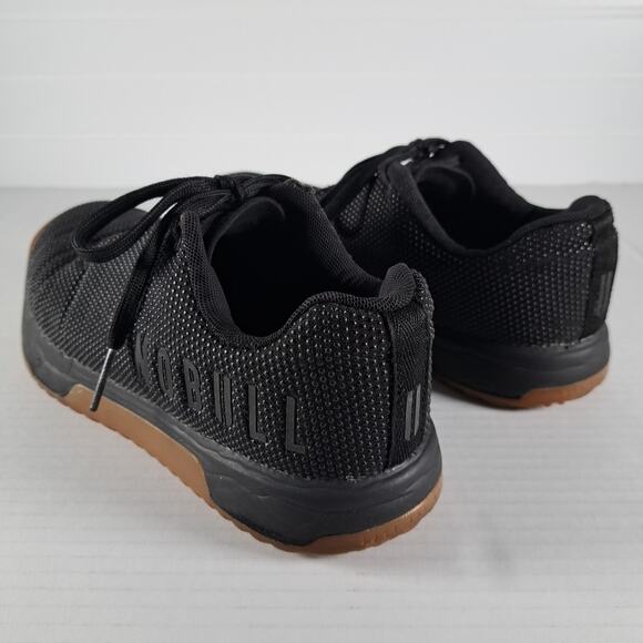Nobull Outwork Edge Impact Strength Training Shoes Womens 8.5 Black Gum Sneakers - Picture 7 of 15